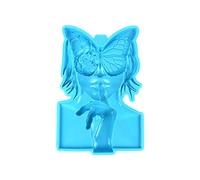 FIRSTXIU Stampi in resina siliconica per la creazione di figure di farfalla e decorazioni per stampi da forno