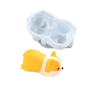 FIRSTXIU Stampi in silicone a forma di animaletti per fondente, mousse, torte, pasticcini, cioccolato, decorazione antiaderente, facile da pulire