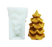 FIRSTXIU Stampi per albero di Natale stampi in silicone fatti a mano stampi in gesso per decorazioni natalizie