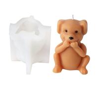 FIRSTXIU Stampi per cani adorabili gatti ornamenti in silicone stampi cottura resina epossidica per torte decorazioni cioccolato animale in silicone adorabile cane gatti gesso cottura