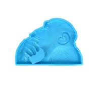 FIRSTXIU Stampo in silicone 3D per candele in gesso fatto a mano, stampi in resina per creare decorazioni uniche regali