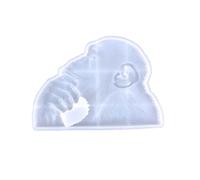 FIRSTXIU Stampo in silicone 3D per candele in gesso fatto a mano, stampi in resina per creare decorazioni uniche regali