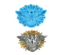 FIRSTXIU Stampo in silicone 3D per forme artigianali da appendere alla parete ornamento 3D strumento stampo per amanti
