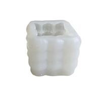 FIRSTXIU Stampo in silicone riutilizzabile per candele a forma di zucca con teschio 3D di Halloween per resina per decorazioni domestiche