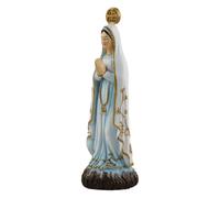 FIRSTXIU Statua della Vergine di Maria, ornamento da scrivania, statuetta di vergini, decorazione per la casa per ufficio e studio