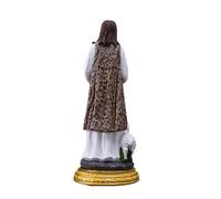 FIRSTXIU Statua di pastore in resina, altezza 21 cm, ciondolo tradizionale, statuetta sacra bella decorazione artigianale per la casa