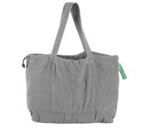 FIRSTXIU Stile coreano velluto a coste borsa per le donne borsa retrò grande capacità ascelle borse moda borsa a tracolla per uso quotidiano, grigio, Taglia unica
