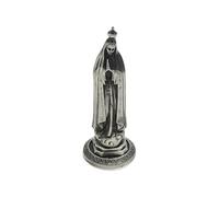 FIRSTXIU Stili antichi Metallo Maria In Piedi Minaiture Statua Cristiana Ornamento Religioso Figurine Scultura Decorazione Da Tavolo