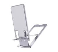 FIRSTXIU Supporto per telefono in alluminio Supporto da tavolo per tablet regolabile in altezza Supporto da tavolo antiurto Supporto da tavolo portatile