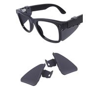 Firtox Occhiali di sicurezza laterali per Ray-Ban Meta RW4006/RW4008/RW4009/RW4010/RW4009F e Oakley Meta HSTN OW8002 AI, occhiali a clip, sicuri, durevoli, leggeri e confortevoli