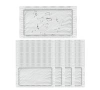 Firulab Blocco per Pesce e pollame - Carta da Cucina Assorbente Dri Lock da 100 Pezzi 50/80 Grammi - Forniture igieniche da Cucina per Mantenere Gli imballaggi puliti a Secco, in Cucina e in Negozio