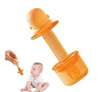 Firulab Ciuccio per siringa per medicinali per Bambini | Ciuccio siringa per medicinali per Bambini per l'alimentazione Orale | Alimentatore per medicinali con contagocce per Bambini Siringa