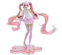 FISAPBXC Hatsune Miku Figura, Decorazioni per Torta, Anime Figura, PVC Model Figurine, Topper per Torta, Addobbi per Torta, Figure da Collezione Doll Giocattoli per Compleann Regalo(19cm)