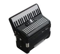 Fisarmonica 60 Bass 34K Tre File Ancia Professionale Nero