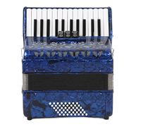 Fisarmonica a 26 Tasti,Fisarmonica in Celluloide ABS 48 Bassi Strumento a Tastiera per Pianoforte Fisarmonica a Bottoni Portatile per Principianti e Amanti degli Strumenti Musicali