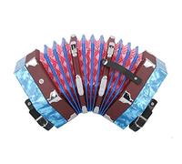 Fisarmonica a Concertina, Professionale Portatile con Tracolla Regolabile e Borsa per il Trasporto per Adulti, Bambini, Regali per Principianti, Forniture per Strumenti Musicali