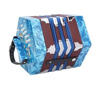 Fisarmonica a Fisarmonica con Fisarmonica a Fisarmonica Fisarmonica Professionale ConcertinaConcertina con Borsa per il Trasporto,Fisarmonica PortatilePedali per Grancassa