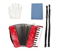 Fisarmonica A Pianoforte A 22 Tasti E 8 Bassi, Con Cinghie Regolabili, For Bambini, Principianti, Amanti Degli Strumenti Musicali, Esibizioni Sul Palco