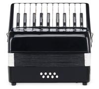 Fisarmonica Armonica 22 Tasti 8 Bassi Ragazzicinghia Custodia Principiante Nero
