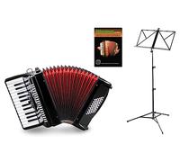 Fisarmonica Classic Cantabile 48 Bass "Secondo V" Set Nero, 2 cori