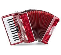 Fisarmonica Classic Cantabile 48 Bassi "Secondo V" Rossa, 48 bottoni bassi