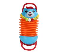 Fisarmonica giocattolo, mini strumento musicale educativo per bambini, perline vibranti per la dentizione, portatile, leggero, multicolore