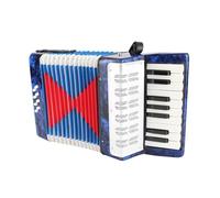 Fisarmonica per Bambini da Principiante a Strumento di Formazione Professionale Fisarmonica a 17 Tasti per Studenti di Musica Artisti Deep Blue