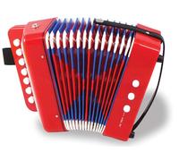 Fisarmonica per bambini VILAC blu-bianco-rossa