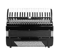 Fisarmonica Professionale 41 Tasti 120 Strumenti a Tastiera Bassi Fisarmonica con Tracolla Borsa per Fisarmonica per Esame di Grado per Principianti per Adulti Gioco Professionale (Color : Black)