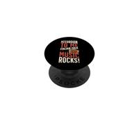 Fisarmonica To Me Italian Folk Music Rocks PopSockets PopGrip Adesivo