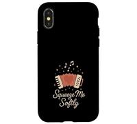 Fisarmonicista Musicista Squeezebox Vita Folk Ritmo Vibe Custodia per iPhone X/XS