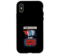 Fisarmonicista Musicista Squeezebox Vita Folk Ritmo Vibe Custodia per iPhone X/XS