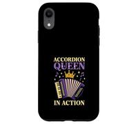 Fisarmonicista Musicista Squeezebox Vita Folk Ritmo Vibe Custodia per iPhone XR