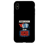 Fisarmonicista Musicista Squeezebox Vita Folk Ritmo Vibe Custodia per iPhone XS Max
