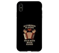 Fisarmonicista Musicista Squeezebox Vita Folk Ritmo Vibe Custodia per iPhone XS Max