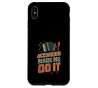 Fisarmonicista Musicista Squeezebox Vita Folk Ritmo Vibe Custodia per iPhone XS Max
