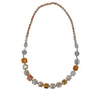 Fiscale bigiotteria catena bracciale gioielli da donna collana collier collan...