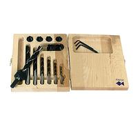 FISCH 0123-06312 - Punta elicoidale per legno + set di svasatura HSS