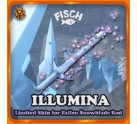 [FISCH] - Illumina Skin - [Fast & Easy/ Limited Rod Skin for Fallen Snowblade]