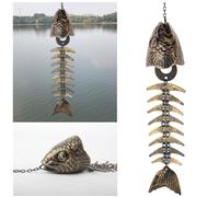 Fisch-Windspiele, neu, massiccia Metallknochen, Fischgrätenmuster für F8V2 Y S9W