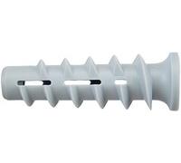 fischer 078412 Plastica Bianco 5 cm 8 mm 6 cm 5 mm Kunststoff white 25er