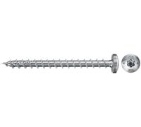 Fischer, 200 viti per truciolato Power-Fast II, 4,0 x 15, Pan Head con stella interna TX filettatura completa, zincate tramite galvanizzazione, blu passivato (art. n. 670233)