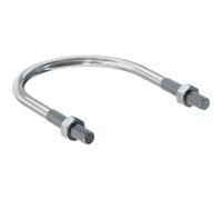 Fischer 24422 Staffa a tondino 80 mm Acciaio zincato 10 pz.
