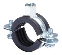 Fischer 25x Collari Tubi Metallici, Frs 72-80 MM, M 8-10