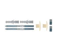 Fischer 42833 - Set di fissaggio per lavandino WST 140, in metallo