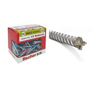 Fischer 50 Tasselli Duopower con Vite 6 x 30 mm + Punta Trapano Ø 6 mm D-SDX a Quattro Taglienti e Attacco Cilindrico