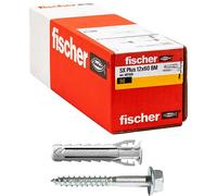 Tassello con Vite Esagonale Flangiata Fischer SX Plus 12x60 mm 00567626