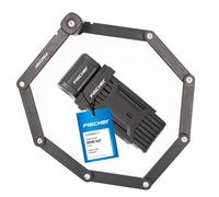 Antifurto pieghevole con staffa Fischer Noir 110 cm