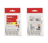 fischer 518045 - Borsa PROFIX N 6X80 Z / 20, acciaio inossidabile