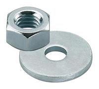Fischer 519738 - Dadi per FIS A M20 A4 B, 10 pezzi, colore: Grigio
